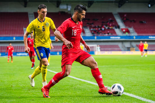 Sveriges Jonathan Levi och Turkiets Abdurrahim Dursun