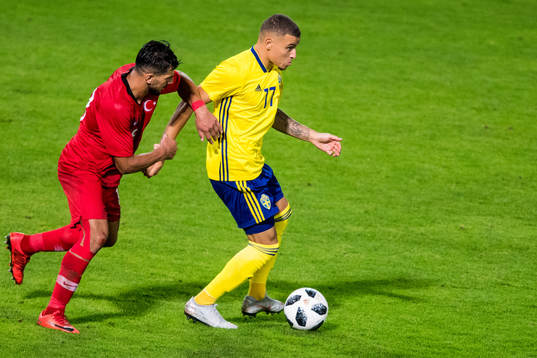 Sveriges Jordan Larsson