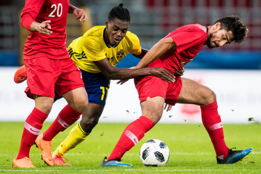 Sveriges Joel Asoro