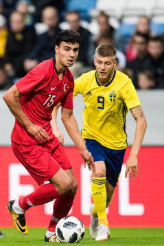 Turkiets Deniz Hümmet och Sveriges Anton Salétros