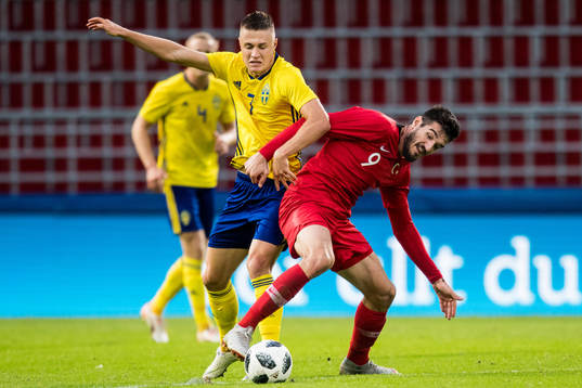 Sveriges Mattias Svanberg