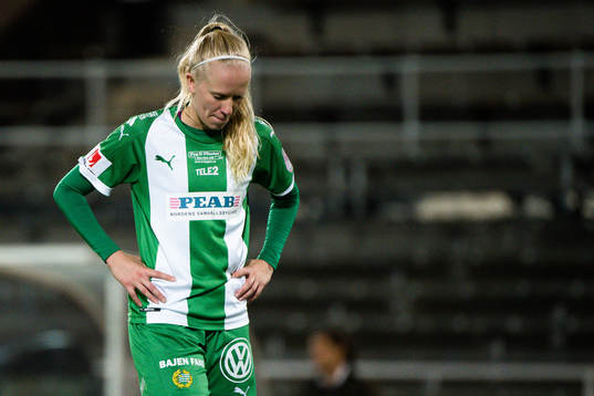 Hammarbys Alexandra Lindberg deppar