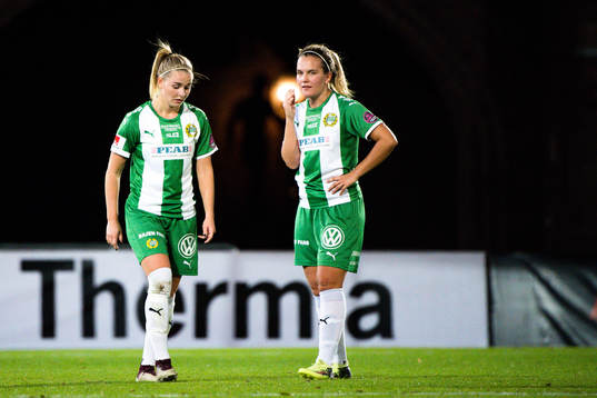 Hammarbys spelare deppar