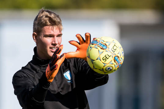 Målvakt Mathias Nilsson