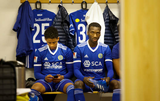 Sundsvalls Jonathan Morsay och Peter Wilson i