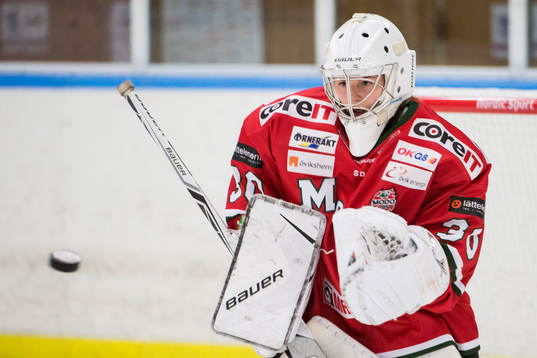 Modos målvakt Klara Peslarova