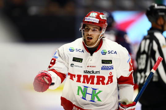 Timrås Sebastian Collberg jublar