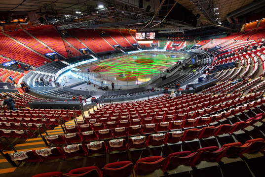 Interiör av Scandinavium