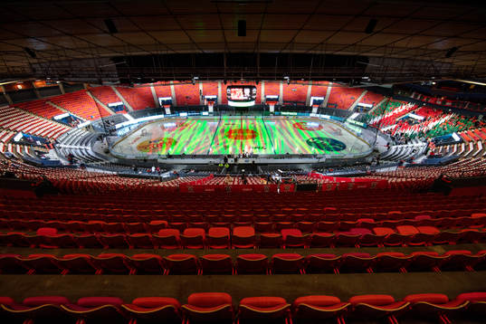 Interiör av Scandinavium
