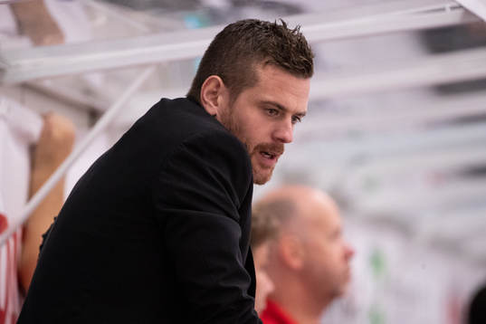 Moras assisterande tränare Daniel Hermansson   i