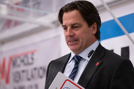 Örebros assisterande tränare Petri Liimatainen  i