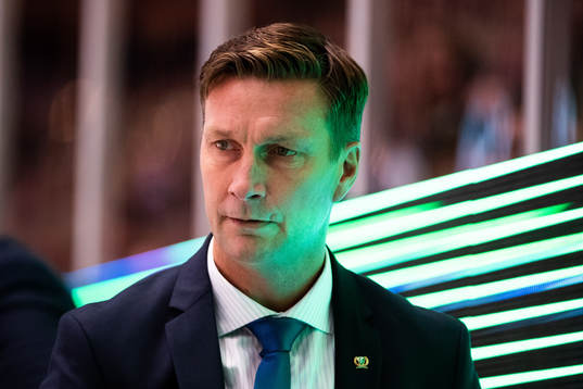 Färjestads tränare Johan Pennerborn