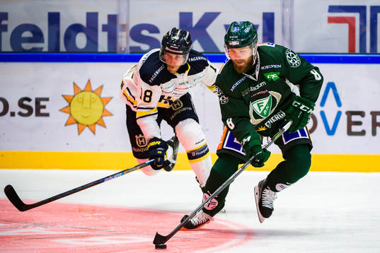 s Joakim Andersson och Färjestads Robin Press