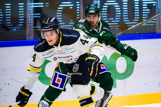 s Mikko Lehtonen och Färjestads Martin Johansson