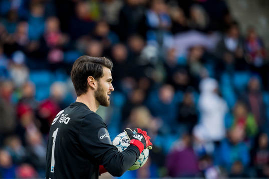 Goalkeeper Samuel Sahin-Radlinger of Brann