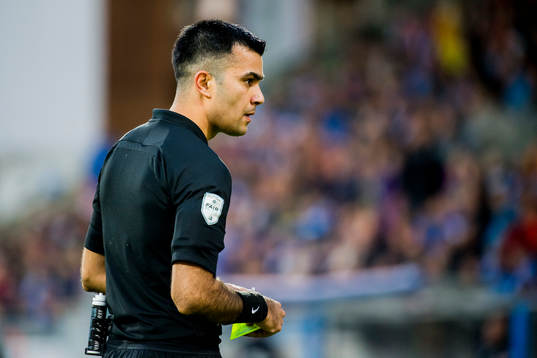 Referee Rohit Saggi