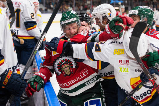 Frölundas Max Friberg och Djurgårdens Daniel Brodin