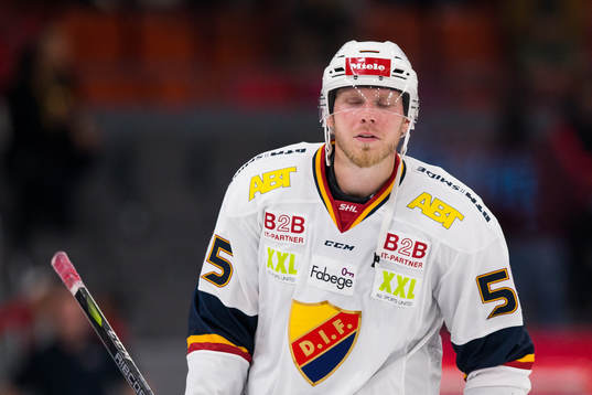 Djurgårdens Alexander Urbom deppar