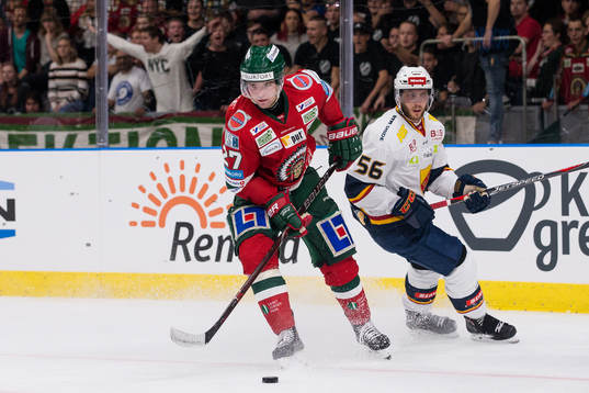 Frölundas Ponthus Westerholm och Djurgårdens Robin Norell