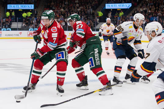 Frölundas Pathrik Westerholm och Ponthus Westerholm
