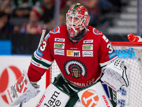 Frölundas målvakt Johan Mattsson
