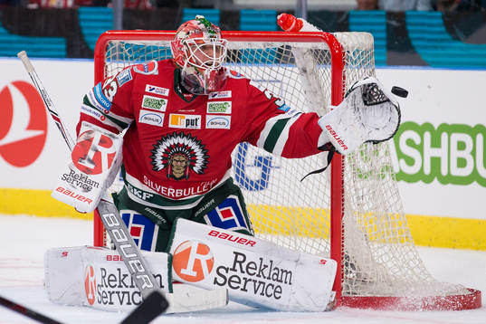 Frölundas målvakt Johan Mattsson