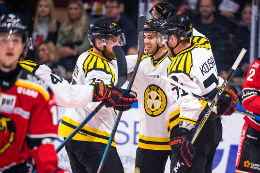 Brynäs Joachim Rohdin, Jesper Jensen och Robert Kousal