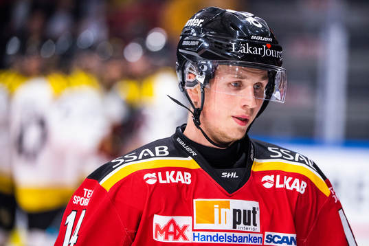 Luleås Jonas Berglund deppar