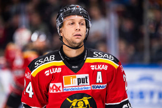 Luleås Johan Harju  deppar