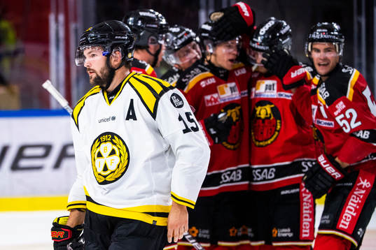 Brynäs Simon Bertilsson deppar