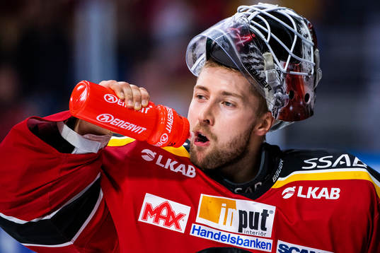 Luleås målvakt Joel Lassinatti