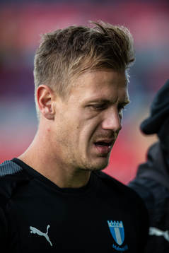 Malmö FF målvakt Johan Dahlin