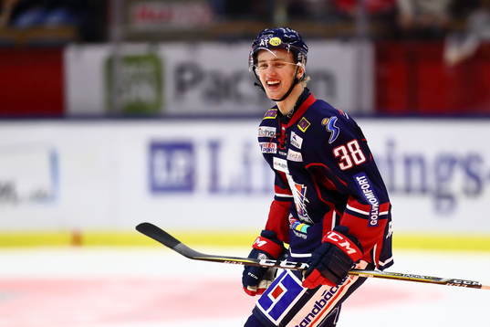Linköpings Johan Södergran jublar