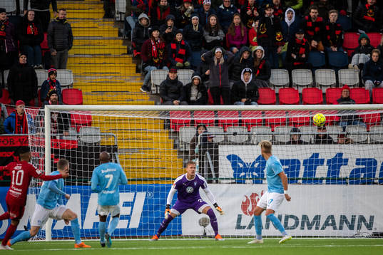 Malmö FFs Målvakt Johan Dahlin