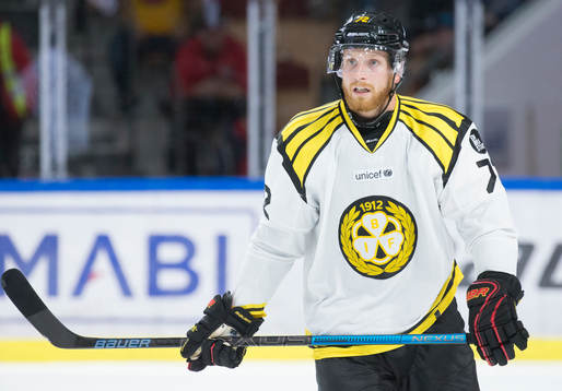 Brynäs Joachim Rohdin i ishockeymatchen i SHL mellan