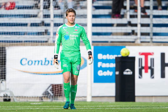 Helsingborgs målvakt Kalle Joelsson