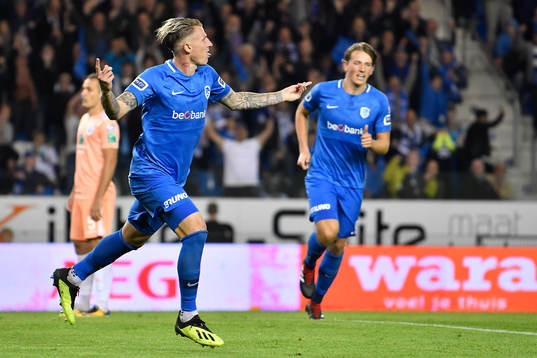 Bläddra bland fler bilder av Fotboll, Belgiska Ligan, Genk - Anderlecht