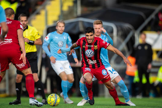 under fotbollsmatchen i Allsvenskan mellan Östersund och