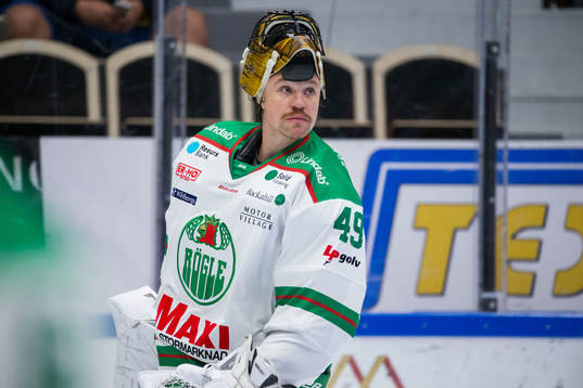 Rögles målvakt Justin Pogge