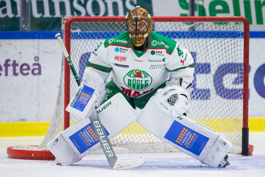 Rögles målvakt Justin Pogge