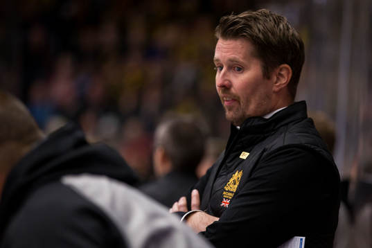 Skellefteås assisterande tränare Stefan Klockare