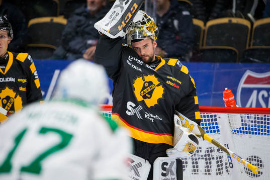 Skellefteås målvakt Gustaf Lindvall