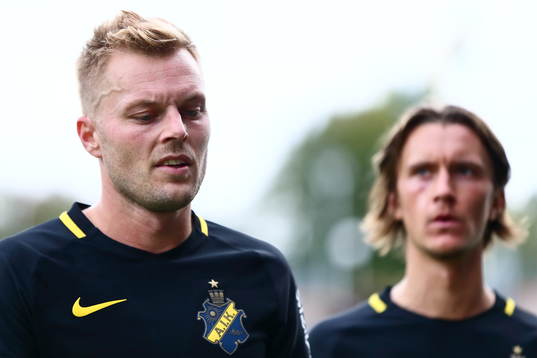 s Sebastian Larsson och Kristoffer Olsson deppar