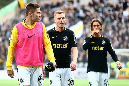 s Sebastian Larsson och Kristoffer Olsson  deppar
