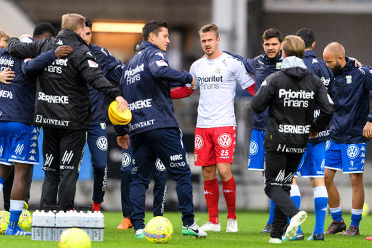 IFK Göteborgs målvakt Erik Dahlin innan fotbollsmatchen i