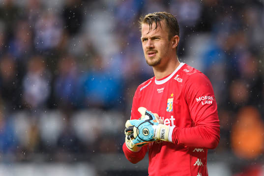 IFK Göteborgs målvakt Erik Dahlin