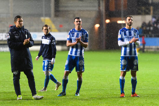 IFK Göteborgs Giorgi Kharaishvili och André Calisir
