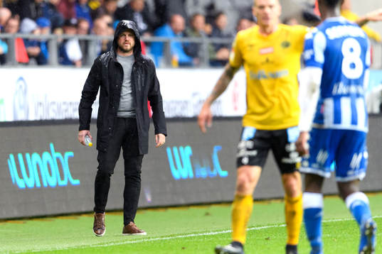 Elfsborgs manager Jimmy Thelin