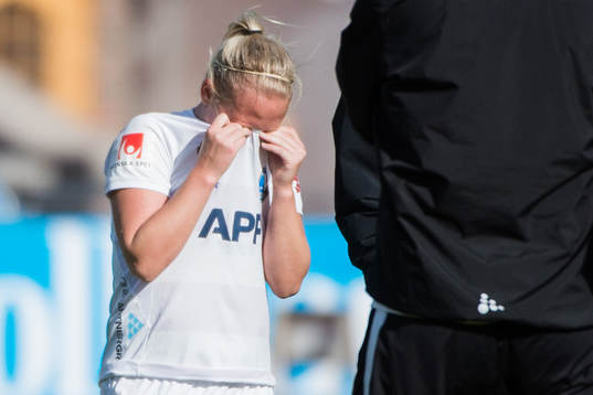 Växjös Emma Andersson deppar