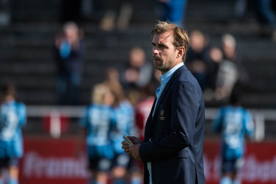 Djurgårdens tränare Joel Ridez